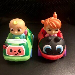 Jazwares CoComelon Mini Vehicle Bundle | JJ & YoYo Cars